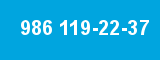 986 119-22-37